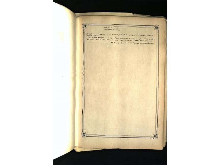 1816/1950(ca.), sehr interessante Sammlung mit hunderten von Briefen ab etwas Ceres, dabei teilweise bessere Frankaturen, Son