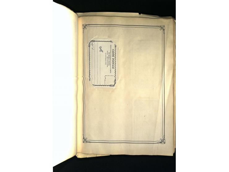 1816/1950(ca.), sehr interessante Sammlung mit hunderten von Briefen ab etwas Ceres, dabei teilweise bessere Frankaturen, Son