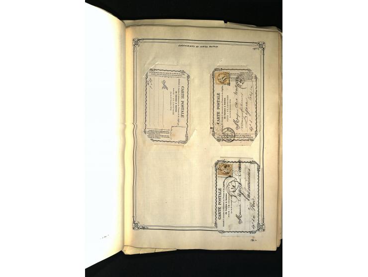 1816/1950(ca.), sehr interessante Sammlung mit hunderten von Briefen ab etwas Ceres, dabei teilweise bessere Frankaturen, Son