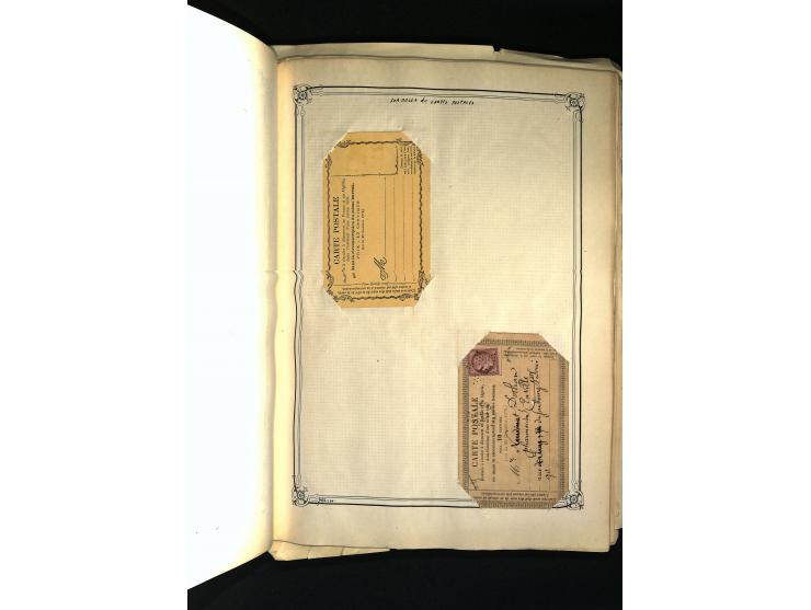 1816/1950(ca.), sehr interessante Sammlung mit hunderten von Briefen ab etwas Ceres, dabei teilweise bessere Frankaturen, Son