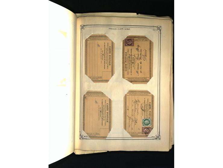 1816/1950(ca.), sehr interessante Sammlung mit hunderten von Briefen ab etwas Ceres, dabei teilweise bessere Frankaturen, Son