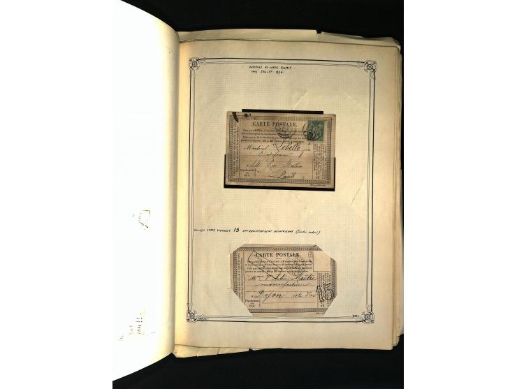 1816/1950(ca.), sehr interessante Sammlung mit hunderten von Briefen ab etwas Ceres, dabei teilweise bessere Frankaturen, Son