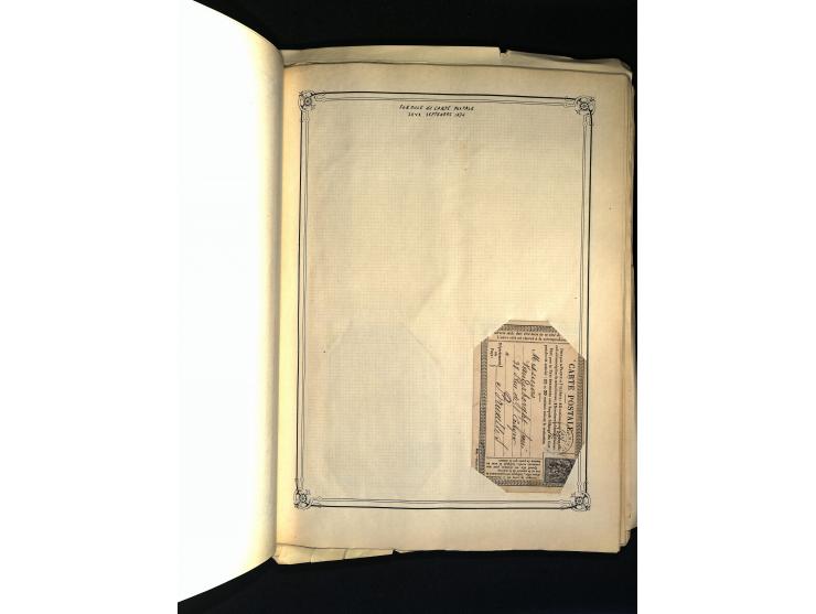 1816/1950(ca.), sehr interessante Sammlung mit hunderten von Briefen ab etwas Ceres, dabei teilweise bessere Frankaturen, Son