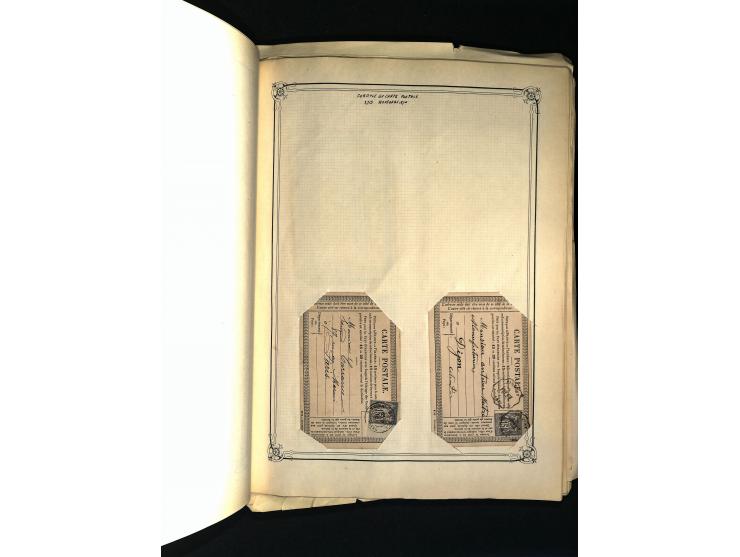 1816/1950(ca.), sehr interessante Sammlung mit hunderten von Briefen ab etwas Ceres, dabei teilweise bessere Frankaturen, Son