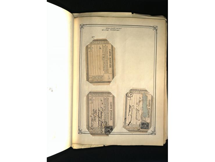 1816/1950(ca.), sehr interessante Sammlung mit hunderten von Briefen ab etwas Ceres, dabei teilweise bessere Frankaturen, Son