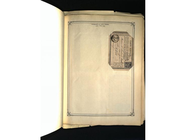1816/1950(ca.), sehr interessante Sammlung mit hunderten von Briefen ab etwas Ceres, dabei teilweise bessere Frankaturen, Son