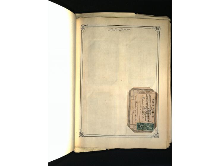 1816/1950(ca.), sehr interessante Sammlung mit hunderten von Briefen ab etwas Ceres, dabei teilweise bessere Frankaturen, Son