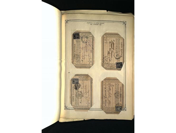 1816/1950(ca.), sehr interessante Sammlung mit hunderten von Briefen ab etwas Ceres, dabei teilweise bessere Frankaturen, Son
