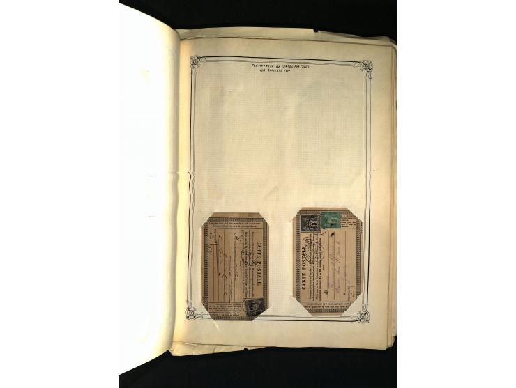 1816/1950(ca.), sehr interessante Sammlung mit hunderten von Briefen ab etwas Ceres, dabei teilweise bessere Frankaturen, Son