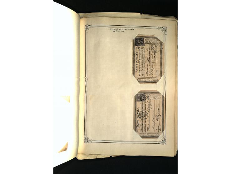 1816/1950(ca.), sehr interessante Sammlung mit hunderten von Briefen ab etwas Ceres, dabei teilweise bessere Frankaturen, Son