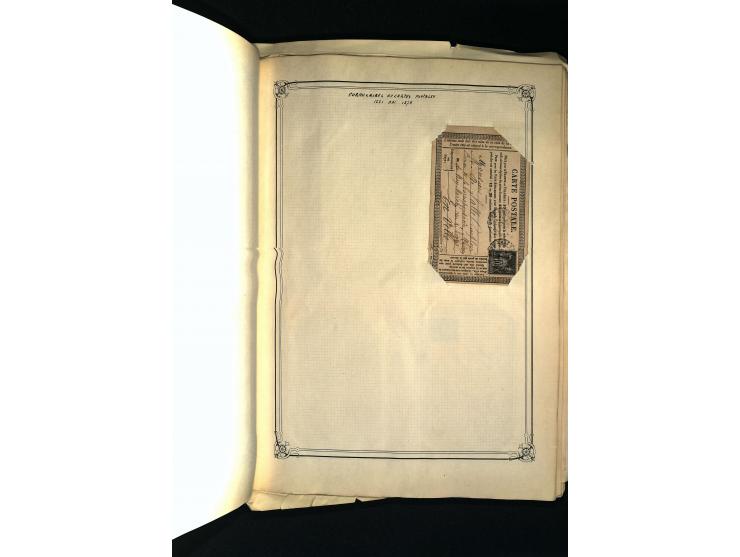 1816/1950(ca.), sehr interessante Sammlung mit hunderten von Briefen ab etwas Ceres, dabei teilweise bessere Frankaturen, Son