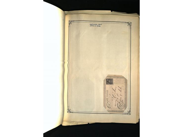 1816/1950(ca.), sehr interessante Sammlung mit hunderten von Briefen ab etwas Ceres, dabei teilweise bessere Frankaturen, Son