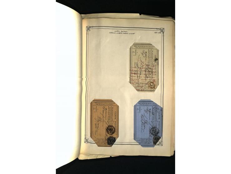 1816/1950(ca.), sehr interessante Sammlung mit hunderten von Briefen ab etwas Ceres, dabei teilweise bessere Frankaturen, Son