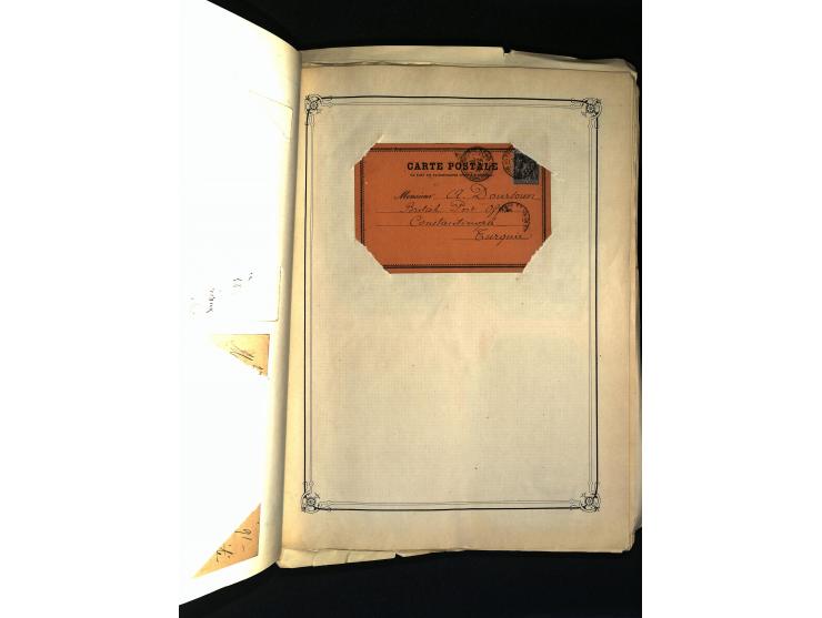 1816/1950(ca.), sehr interessante Sammlung mit hunderten von Briefen ab etwas Ceres, dabei teilweise bessere Frankaturen, Son