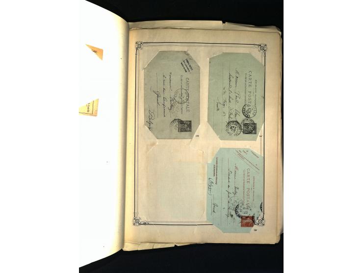 1816/1950(ca.), sehr interessante Sammlung mit hunderten von Briefen ab etwas Ceres, dabei teilweise bessere Frankaturen, Son