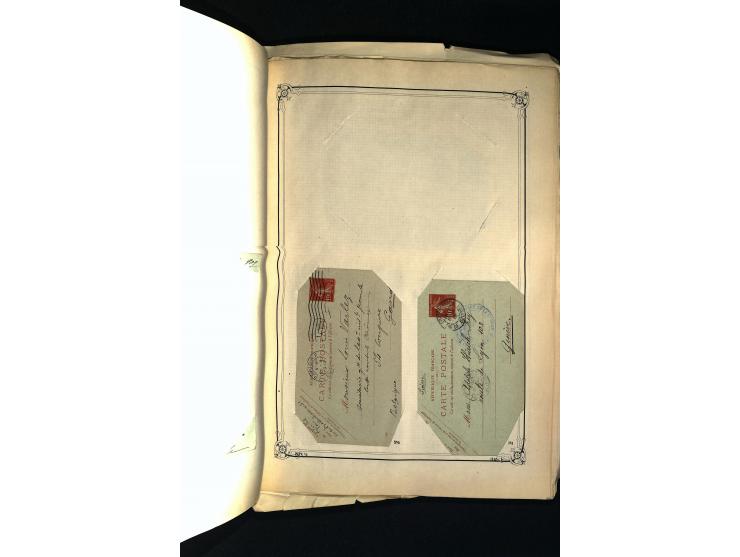 1816/1950(ca.), sehr interessante Sammlung mit hunderten von Briefen ab etwas Ceres, dabei teilweise bessere Frankaturen, Son
