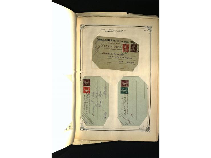 1816/1950(ca.), sehr interessante Sammlung mit hunderten von Briefen ab etwas Ceres, dabei teilweise bessere Frankaturen, Son