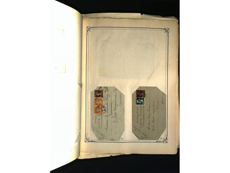 1816/1950(ca.), sehr interessante Sammlung mit hunderten von Briefen ab etwas Ceres, dabei teilweise bessere Frankaturen, Son