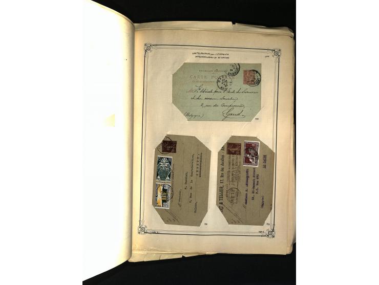 1816/1950(ca.), sehr interessante Sammlung mit hunderten von Briefen ab etwas Ceres, dabei teilweise bessere Frankaturen, Son