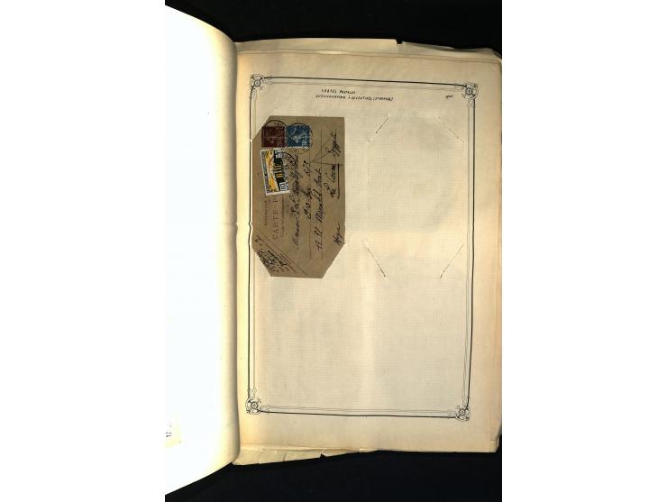 1816/1950(ca.), sehr interessante Sammlung mit hunderten von Briefen ab etwas Ceres, dabei teilweise bessere Frankaturen, Son