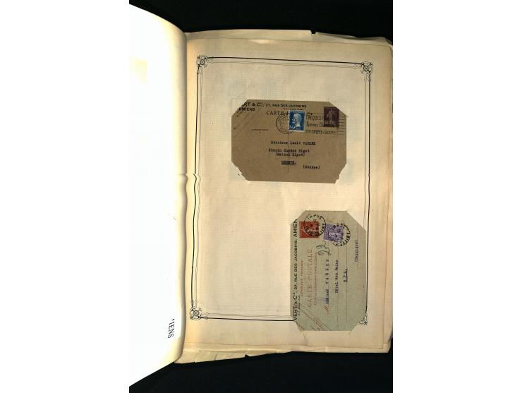 1816/1950(ca.), sehr interessante Sammlung mit hunderten von Briefen ab etwas Ceres, dabei teilweise bessere Frankaturen, Son