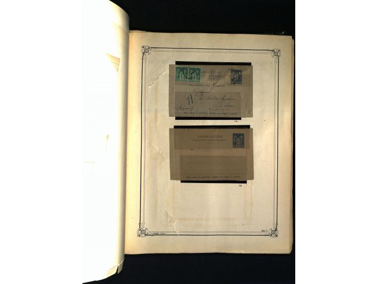 1816/1950(ca.), sehr interessante Sammlung mit hunderten von Briefen ab etwas Ceres, dabei teilweise bessere Frankaturen, Son
