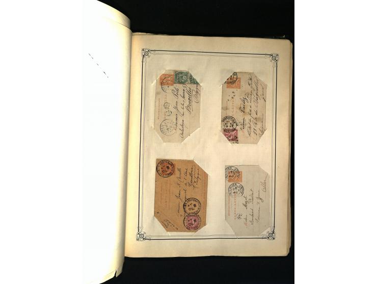 1816/1950(ca.), sehr interessante Sammlung mit hunderten von Briefen ab etwas Ceres, dabei teilweise bessere Frankaturen, Son