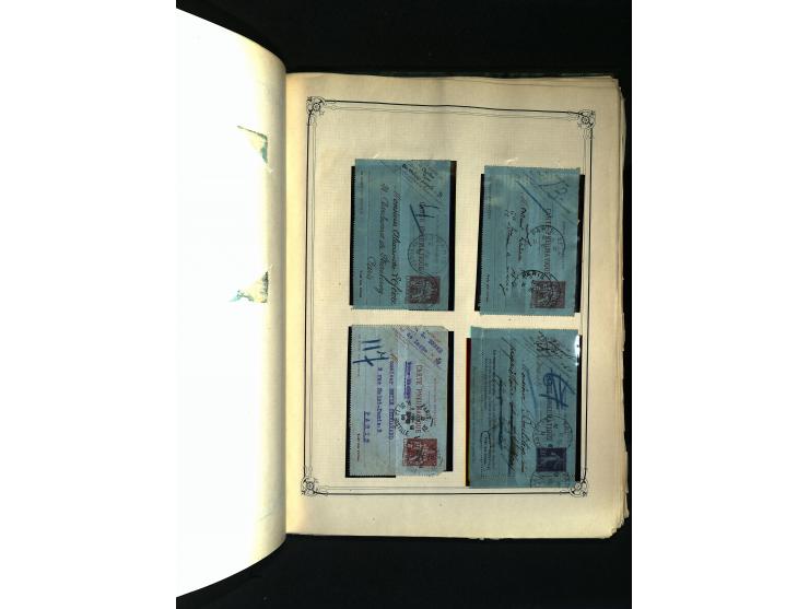 1816/1950(ca.), sehr interessante Sammlung mit hunderten von Briefen ab etwas Ceres, dabei teilweise bessere Frankaturen, Son