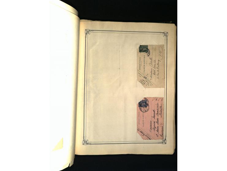 1816/1950(ca.), sehr interessante Sammlung mit hunderten von Briefen ab etwas Ceres, dabei teilweise bessere Frankaturen, Son