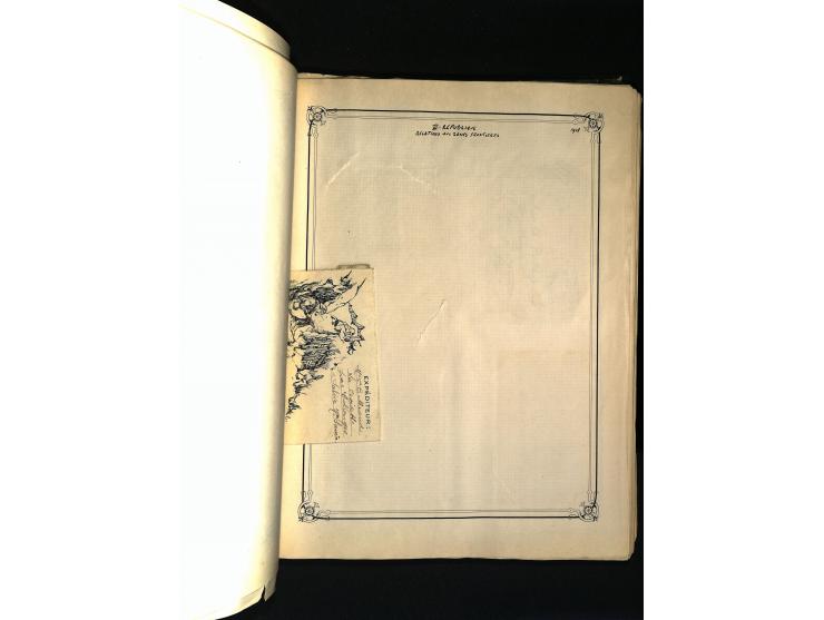 1816/1950(ca.), sehr interessante Sammlung mit hunderten von Briefen ab etwas Ceres, dabei teilweise bessere Frankaturen, Son