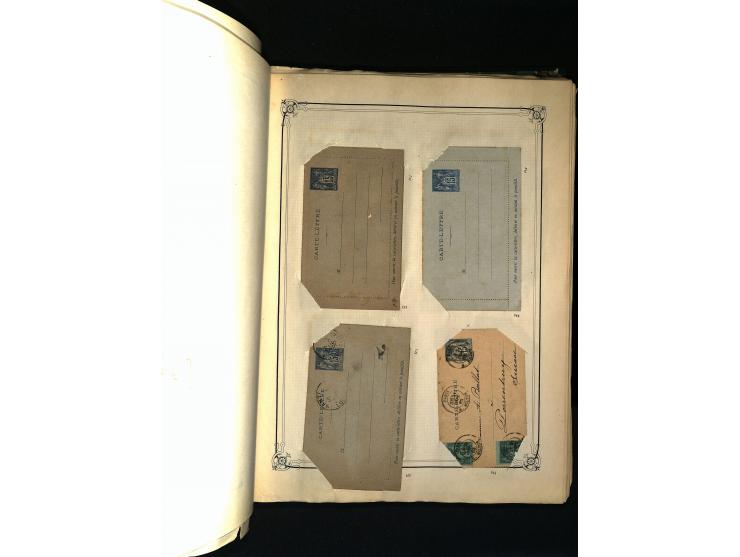 1816/1950(ca.), sehr interessante Sammlung mit hunderten von Briefen ab etwas Ceres, dabei teilweise bessere Frankaturen, Son