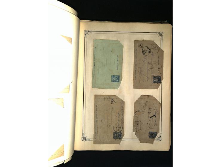 1816/1950(ca.), sehr interessante Sammlung mit hunderten von Briefen ab etwas Ceres, dabei teilweise bessere Frankaturen, Son