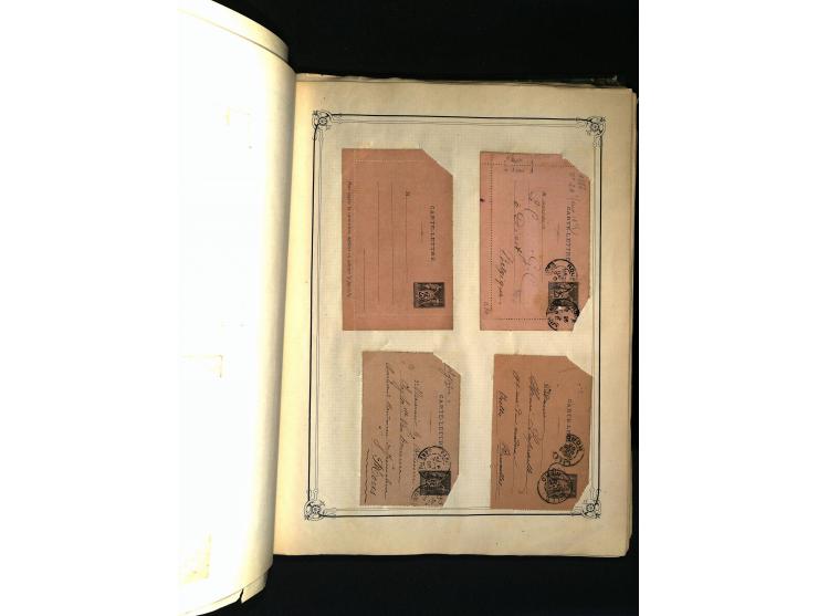 1816/1950(ca.), sehr interessante Sammlung mit hunderten von Briefen ab etwas Ceres, dabei teilweise bessere Frankaturen, Son