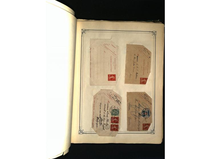 1816/1950(ca.), sehr interessante Sammlung mit hunderten von Briefen ab etwas Ceres, dabei teilweise bessere Frankaturen, Son