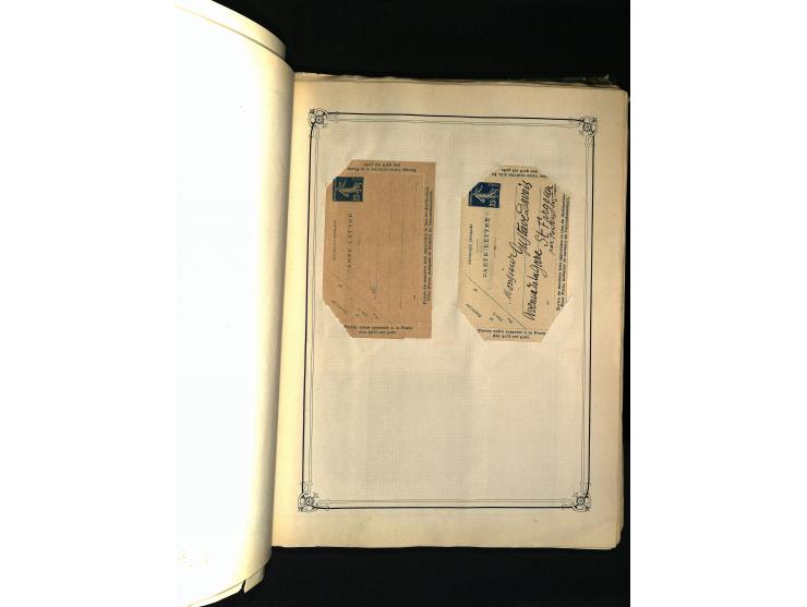 1816/1950(ca.), sehr interessante Sammlung mit hunderten von Briefen ab etwas Ceres, dabei teilweise bessere Frankaturen, Son