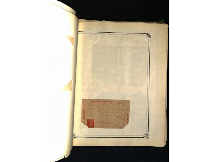 1816/1950(ca.), sehr interessante Sammlung mit hunderten von Briefen ab etwas Ceres, dabei teilweise bessere Frankaturen, Son