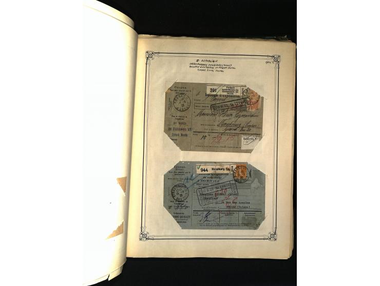 1816/1950(ca.), sehr interessante Sammlung mit hunderten von Briefen ab etwas Ceres, dabei teilweise bessere Frankaturen, Son