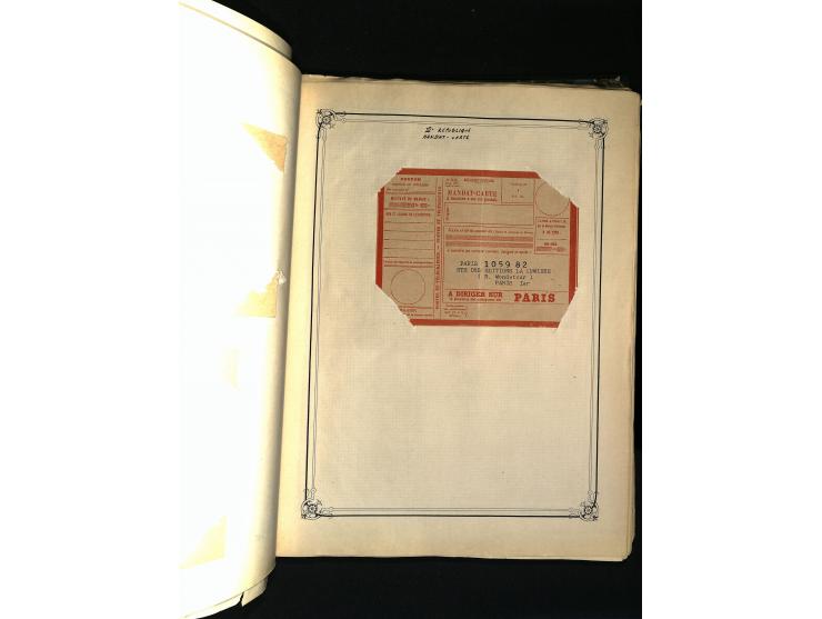 1816/1950(ca.), sehr interessante Sammlung mit hunderten von Briefen ab etwas Ceres, dabei teilweise bessere Frankaturen, Son