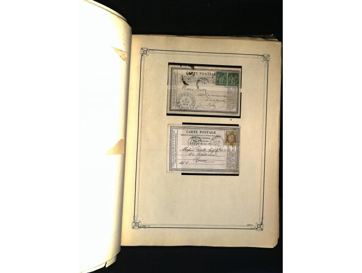 1816/1950(ca.), sehr interessante Sammlung mit hunderten von Briefen ab etwas Ceres, dabei teilweise bessere Frankaturen, Son