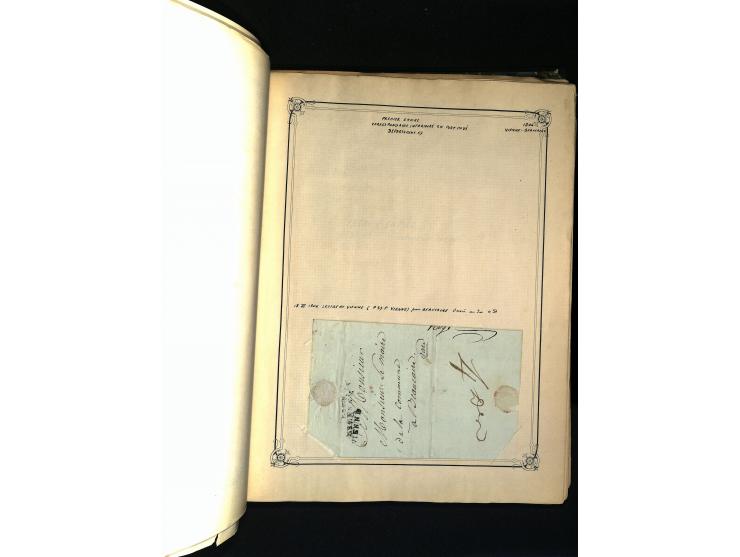 1816/1950(ca.), sehr interessante Sammlung mit hunderten von Briefen ab etwas Ceres, dabei teilweise bessere Frankaturen, Son
