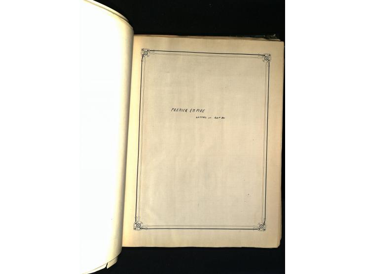 1816/1950(ca.), sehr interessante Sammlung mit hunderten von Briefen ab etwas Ceres, dabei teilweise bessere Frankaturen, Son
