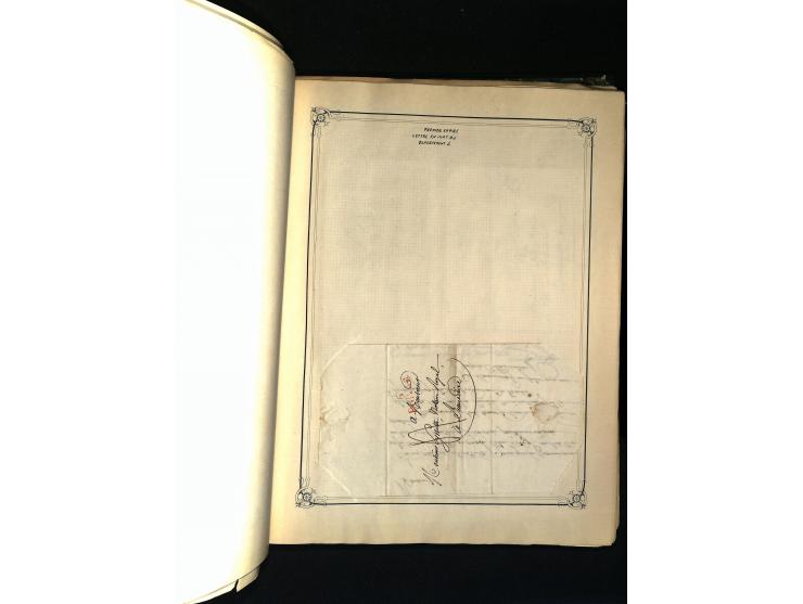 1816/1950(ca.), sehr interessante Sammlung mit hunderten von Briefen ab etwas Ceres, dabei teilweise bessere Frankaturen, Son