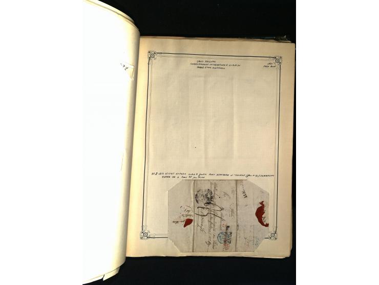 1816/1950(ca.), sehr interessante Sammlung mit hunderten von Briefen ab etwas Ceres, dabei teilweise bessere Frankaturen, Son