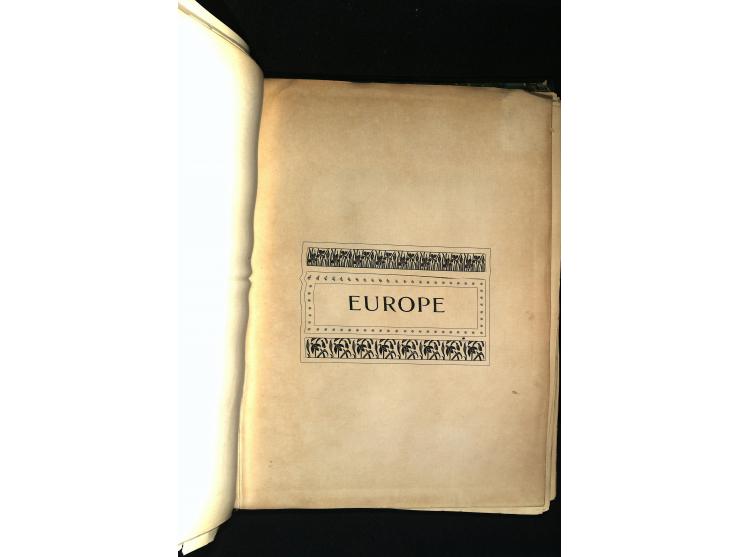 1816/1950(ca.), sehr interessante Sammlung mit hunderten von Briefen ab etwas Ceres, dabei teilweise bessere Frankaturen, Son