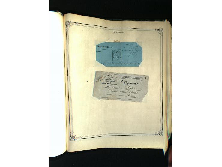 1816/1950(ca.), sehr interessante Sammlung mit hunderten von Briefen ab etwas Ceres, dabei teilweise bessere Frankaturen, Son