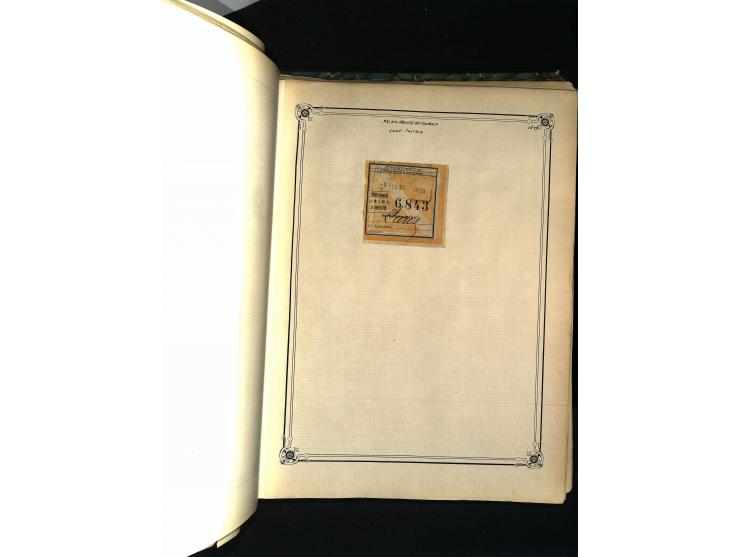 1816/1950(ca.), sehr interessante Sammlung mit hunderten von Briefen ab etwas Ceres, dabei teilweise bessere Frankaturen, Son
