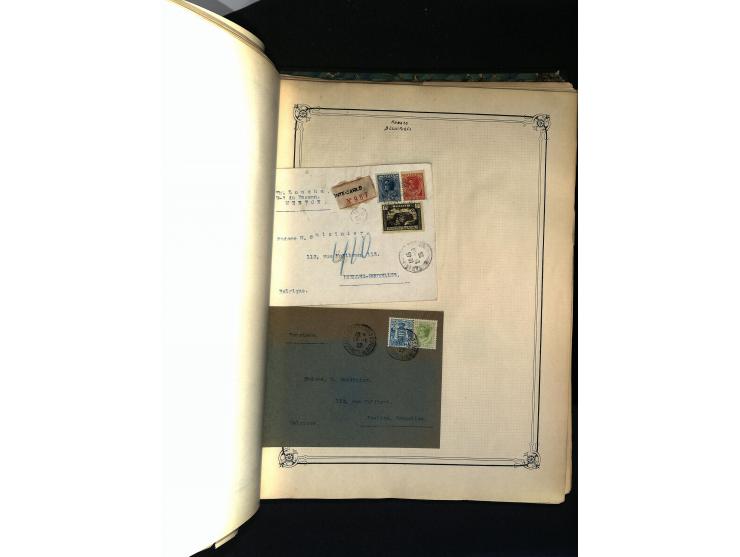 1816/1950(ca.), sehr interessante Sammlung mit hunderten von Briefen ab etwas Ceres, dabei teilweise bessere Frankaturen, Son