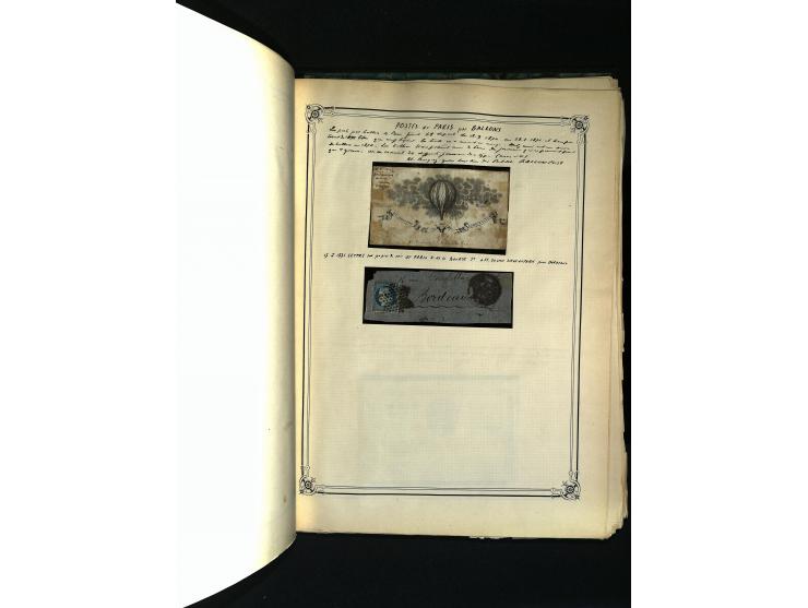 1816/1950(ca.), sehr interessante Sammlung mit hunderten von Briefen ab etwas Ceres, dabei teilweise bessere Frankaturen, Son