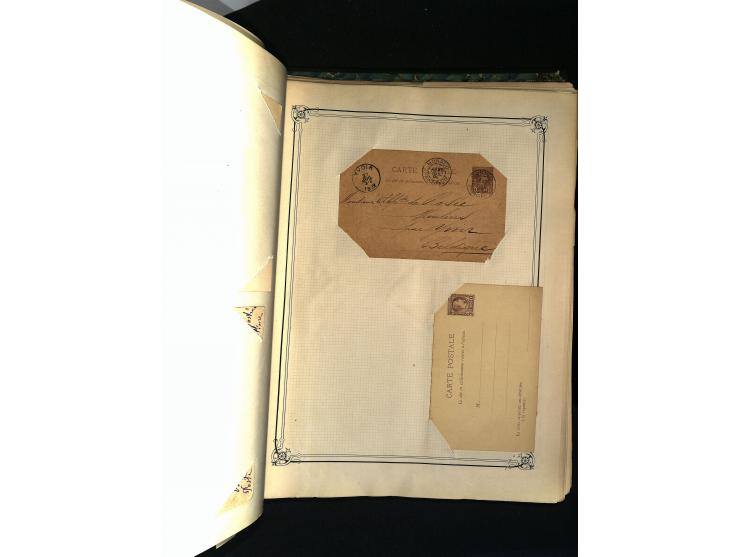 1816/1950(ca.), sehr interessante Sammlung mit hunderten von Briefen ab etwas Ceres, dabei teilweise bessere Frankaturen, Son