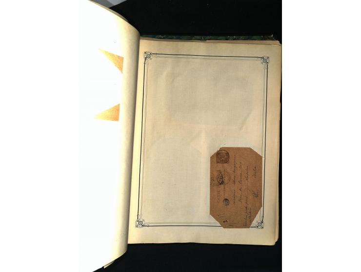 1816/1950(ca.), sehr interessante Sammlung mit hunderten von Briefen ab etwas Ceres, dabei teilweise bessere Frankaturen, Son